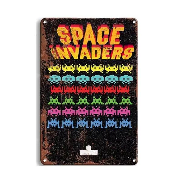 poster space invaders